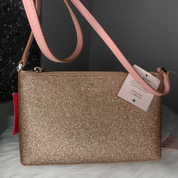 Kate Spade Joeley Glitter Crossbody Bag - Picture 6 of 11